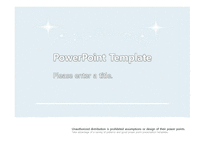 심플한 하늘색 디자인 배경파워포인트 PowerPoint PPT 프레젠테이션-1