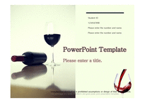 와인 포도주 포도 술 레드와인 프랑스와인 배경파워포인트 PowerPoint PPT 프레젠테이션-1