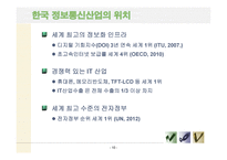 한국 IT산업 현황과 미래 전망디지털경제학-10