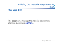 물류관리회계 MaterialRequirementsPlanning-17