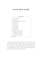 [교욱학]유아교육 현장의 유아평가-1