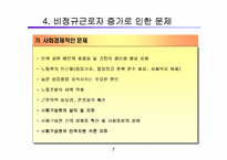 [노사관계]비정규직의 확대와 경쟁력-8