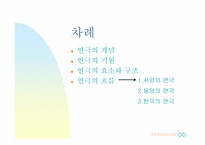 [공연문화]연극의 개론과 흐름-2