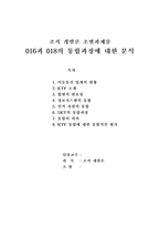 [조직개발론] 016과 018의 통합과정에 대한 분석-1
