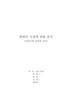 [문학] 최영미 시집에 대한 분석-1