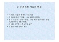 [기업분석]경영전략 사례 분석 - SK Telecom & KTF-4
