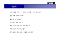 [광고전략]네이트 닷컴 홍보기획서 - 포털 사이트로서의 인지도 향상 및 실사용자 증대를 위한 방안-14