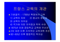 [교육학개론]프랑스의 교육제도-4