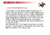 [일본문화] 일본의 스포츠문화-12
