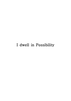Idwellin Possibility미국 시-1