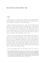 바늘의 의미와 소설 리포트-1