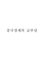 중국 경제의 급부상-1