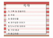 스토리텔링과 문화콘텐츠 현대판 우렁각시-2
