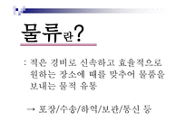 중국 물류정책 레포트-2