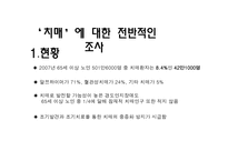 치매 보고서 레포트-3
