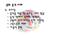 문화적 충돌 레포트-11