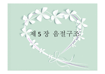 음절 구조 보고서-1
