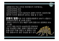 공룡의 멸종 레포트-8