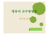 영유아 교수방법론 언어와 문해-1