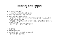 쿠바에 대하여 레포트-13