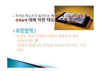대중문화 바로보기 표현의 자유와 문화 검열-6