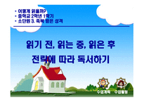 읽기 전 읽는 중 읽은 후 전략에 따라 독서하기-1