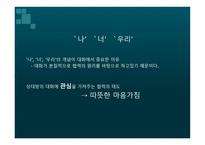 대화의 요건 레포트-4