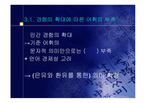 은유와 환유 같은 현상이 생기는 이유-13