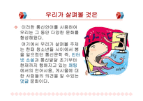 통신언어의 장르 소개 및 특징분석-4