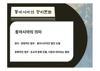 동아시아의 정치문화-3