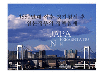 1990년대 이후경기 침체 후 일본 정부의 정책실패-1