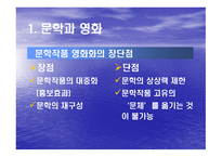 문학의 영화화 영상 번역-5