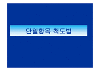 척도 법2 레포트-3