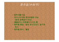 중국의 명절 레포트-12
