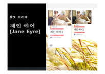 제인 에어 JaneEyre작품 분석-1