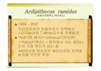 인류의 기원과 진화-5