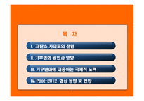 기후변화의 국제적 논의에 대한 평가 및 시사점-2