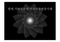현대, 기아자동차 미국진출사례-1