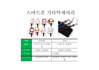 사업계획서(창업계획서) : 대부분의 사람들이 보유하고 있는 휴대폰의 악세서리를 공급하는 휴대폰 악세사리 사업계획서-17
