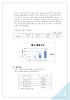 사업계획서(창업계획서) : 남성용(40대 이상) 청바지 사업계획서-8