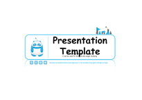 판다 캐릭터 파워포인트 PPT 탬플릿 (by 아기팡다)-1