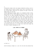 피아제는 유아기를 전조작기 단계로 그 특징을 상징적 사고, 자아중심적 사고, 직관적 사고로 구분하였다 각 특징에 대해 설명하시오-3
