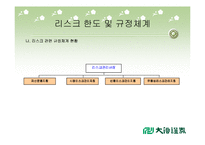 대신증권의 리스크관리-5