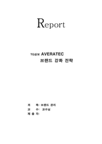 [브랜드관리] TG삼보노트북 AVERATEC(에버라텍) 브랜드 강화 전략-20