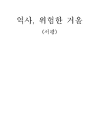 [서평] 역사 위험한 거울-1