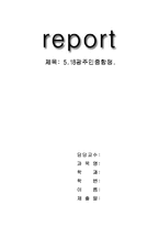 [정치학] 518광주민중항쟁-1