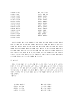 [구비문학] 여성의 마음, 여성의 노래-6