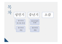 성인기 및 중년기 정신건강개입 PPT(성인기욕구와문제, 중년기문제, 정신건강문제, 개입사례, 소감) 프레젠테이션-2