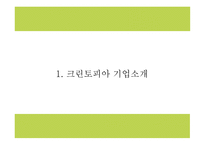 크린토피아 기업분석과 성공요인분석및 마케팅 SWOT,STP,4P전략분석및 크린토피아 미래전략수립 PPT-4