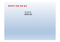 요식업 프랜차이즈의 중국진출 -20